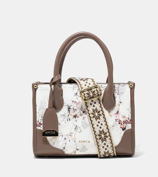 FIORI Printed Mini Tote Bag
