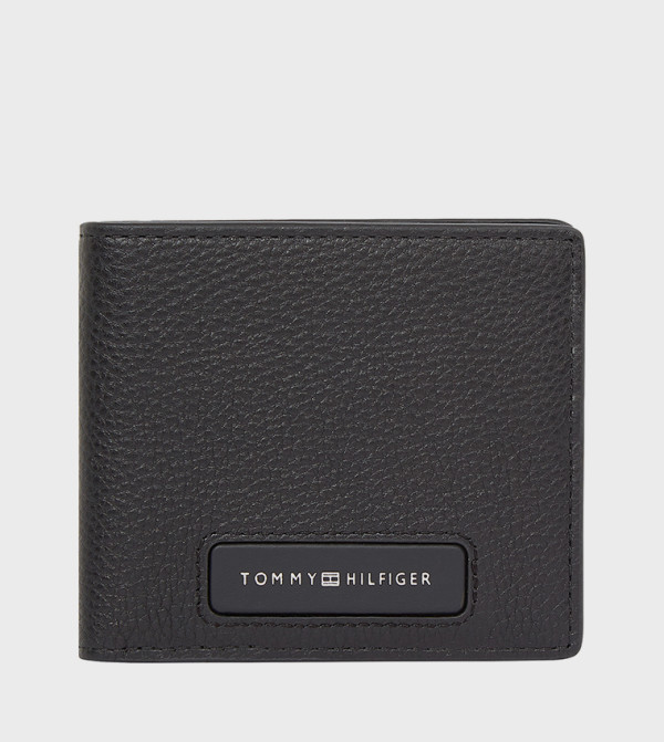 Textured Bi-Fold Wallet