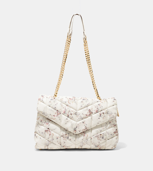 NATALIA Printed Convertible Shoulder Bag