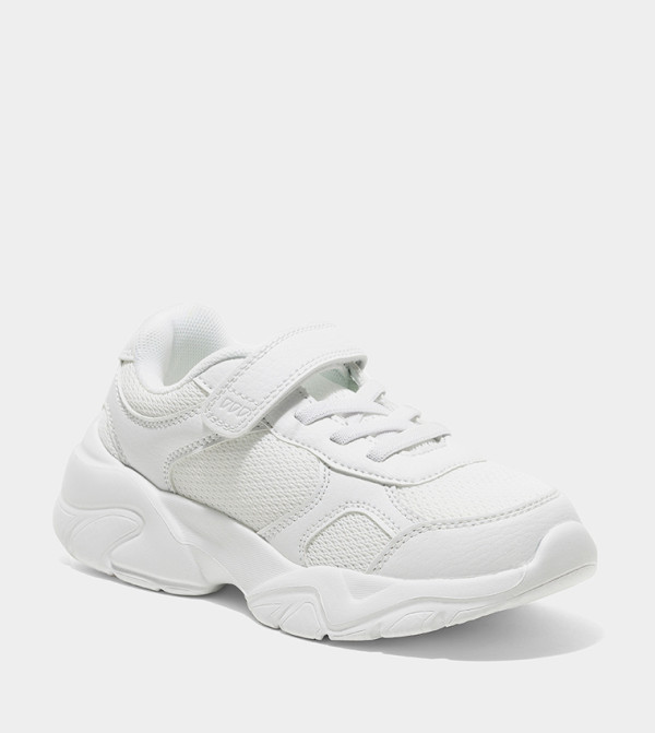 Velcro Strap Low Top Sneakers