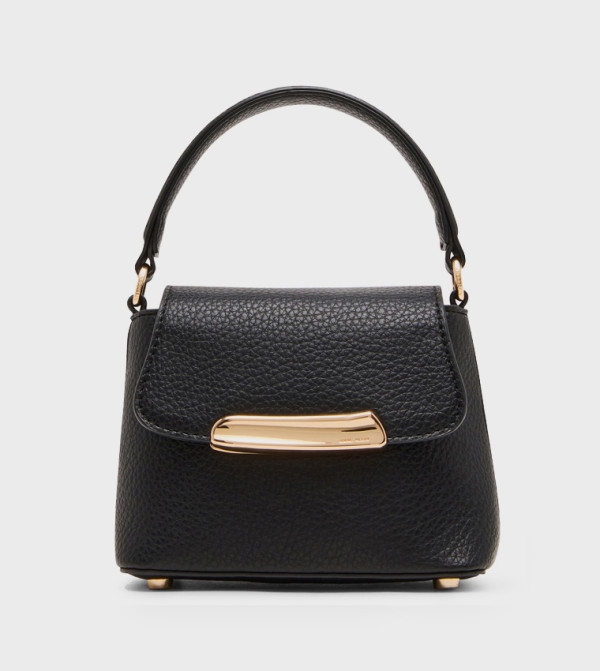 Textured Top Handle Bag