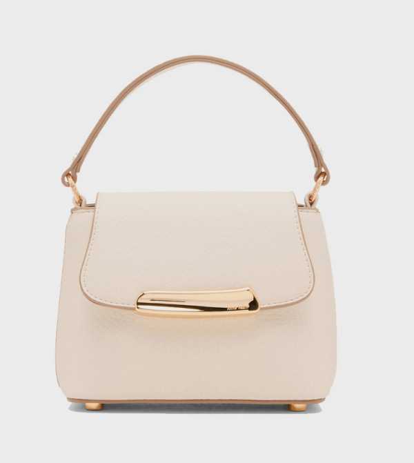 Textured Top Handle Bag