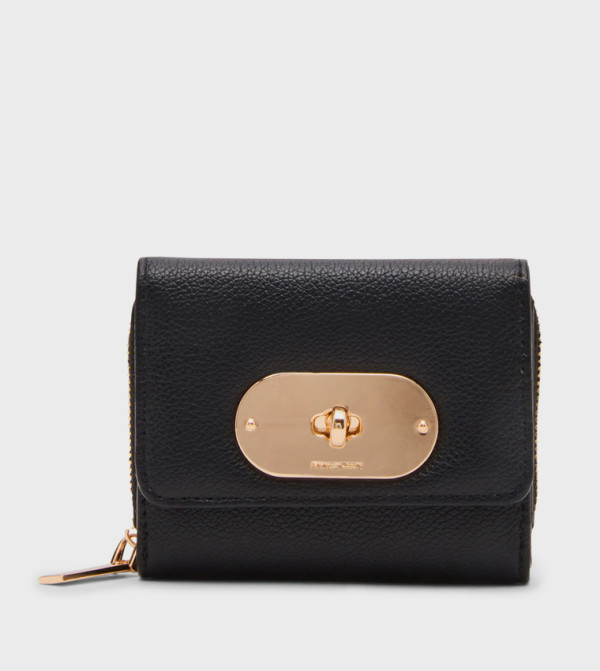 Textured Tri-Fold Wallet