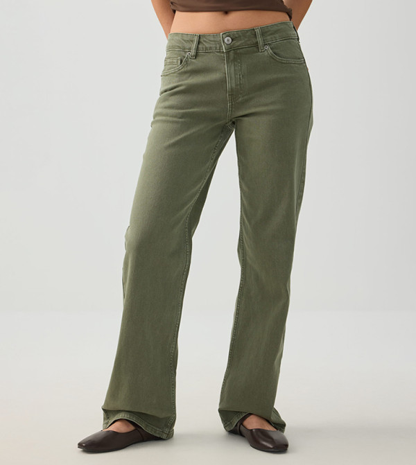 ERA Mid Rise Straight Fit Jeans