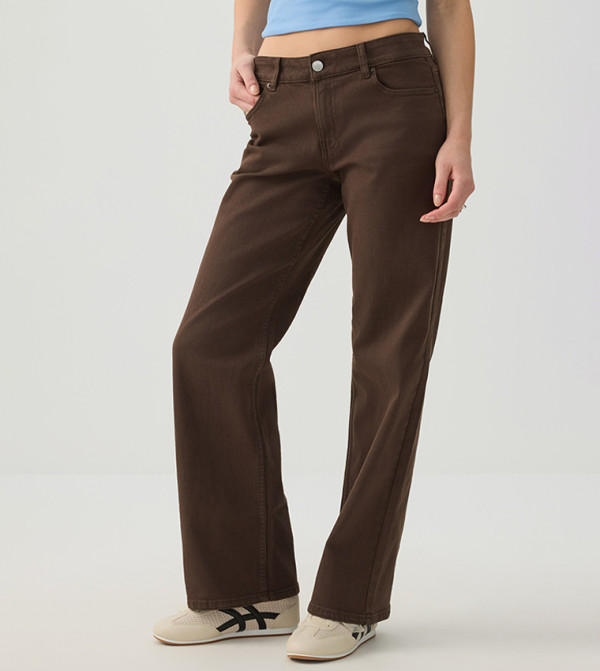 ERA Mid Rise Straight Fit Jeans