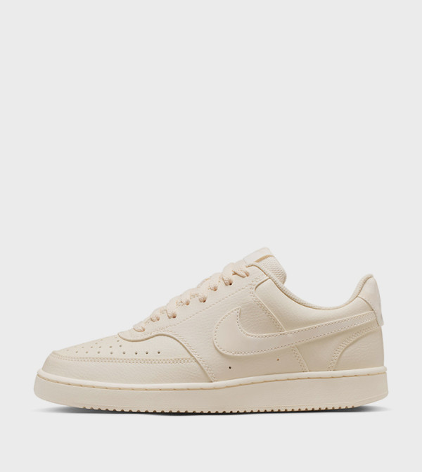 COURT VISION Logo Detail Lace-Up Sneakers