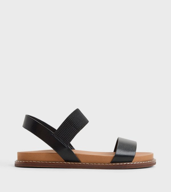 AVARIA Open Toe Flat Sandals