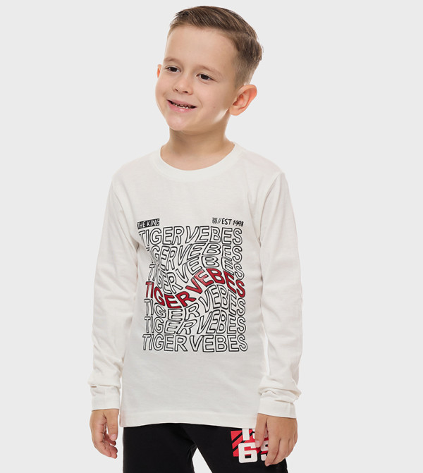 Graphic Printed Long Sleeves T-Shirt