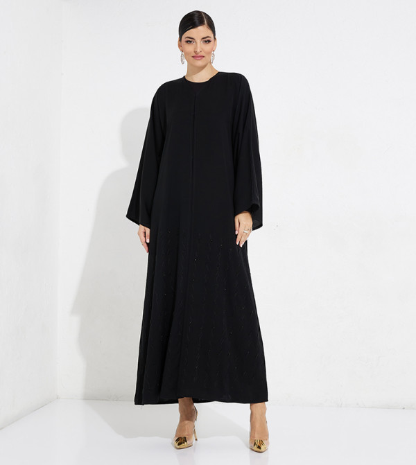 Embellished Long Sleeves Abaya