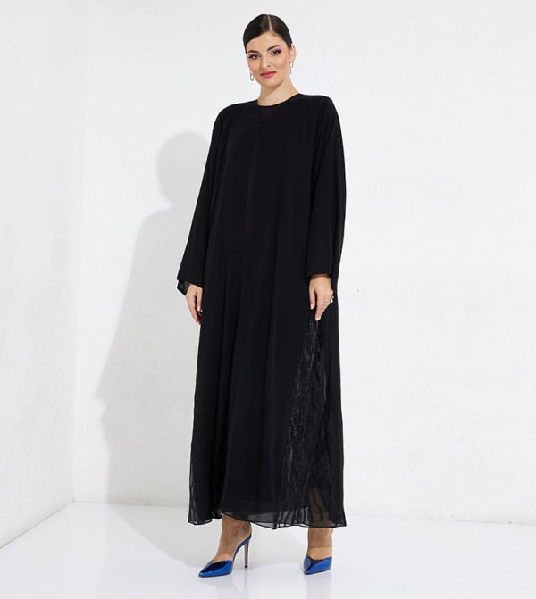 Embellished Long Sleeves Abaya