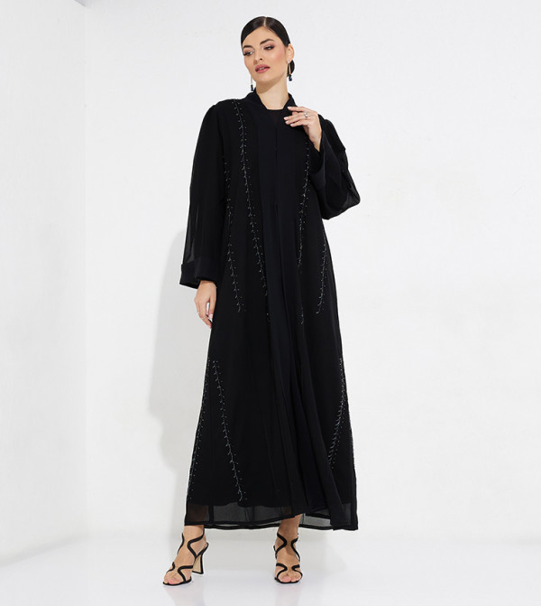 Embellished Long Sleeves Abaya