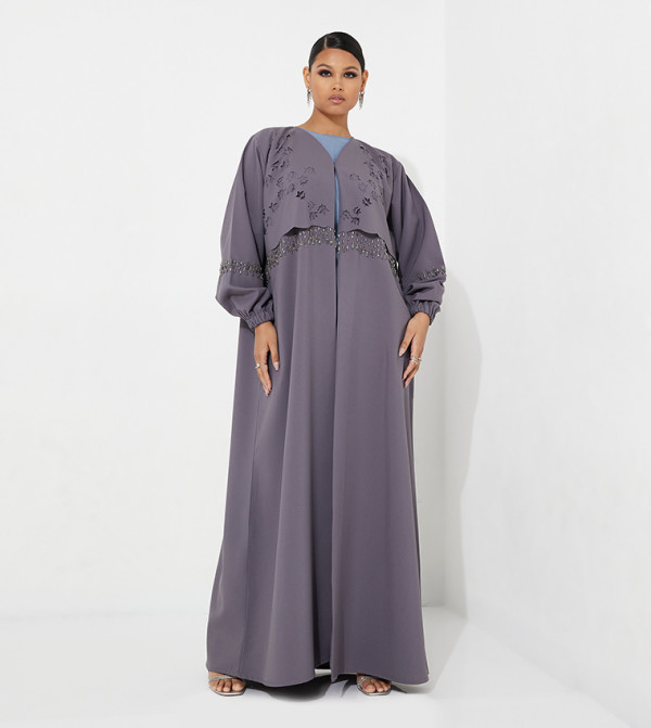 عباية مزينة كت أوت