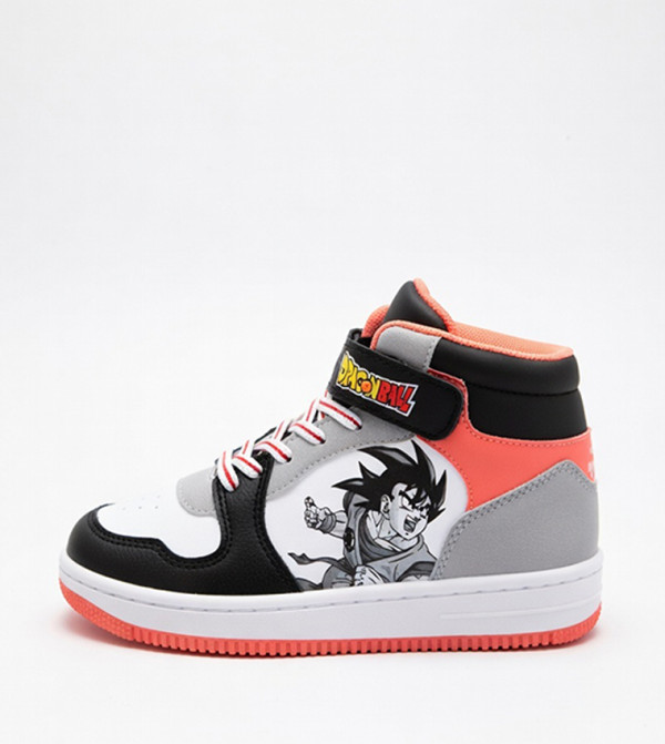 Dragon Ball Z Printed Velcro Closure Sneakers