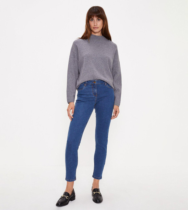 Jade Mid Rise Skinny Jeans