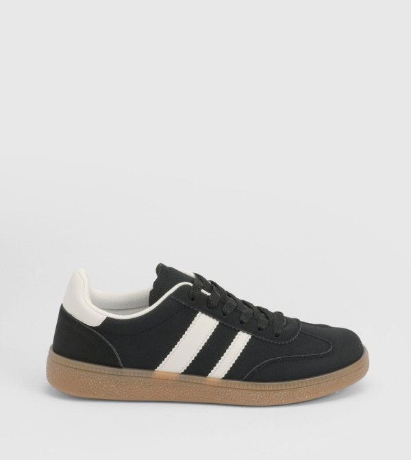 Erin Faux Suede Lace-Up Sneakers