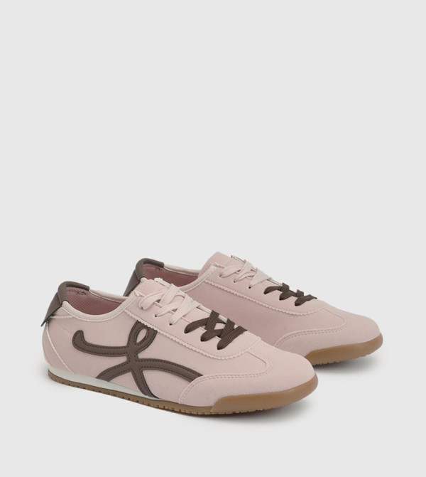 Patrick Faux Suede Lace Up Sneakers