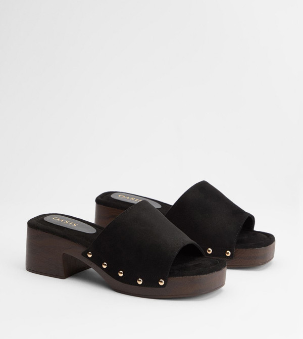 Henrie Faux Suede High Heeled Sandals