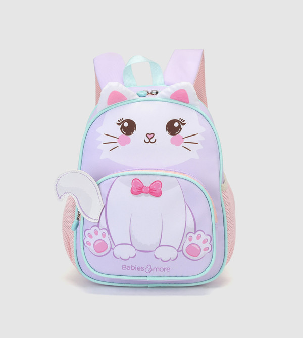 3D Detail Front Pocket Backpack