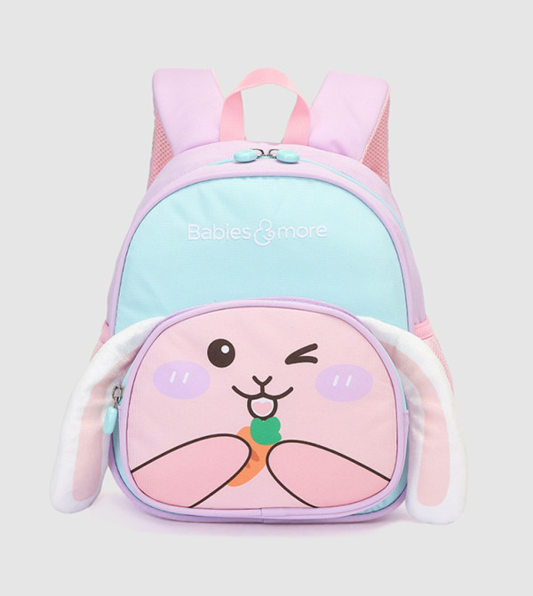 3D Detail Front Pocket Backpack