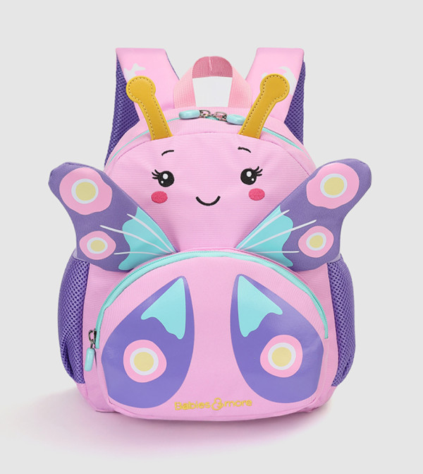 3D Detail Front Pocket Backpack