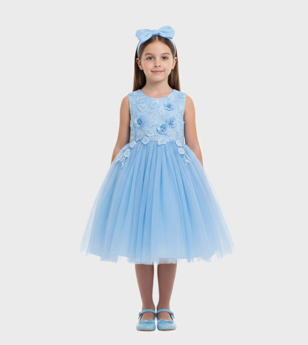 Angel Petal Mini Party Dress