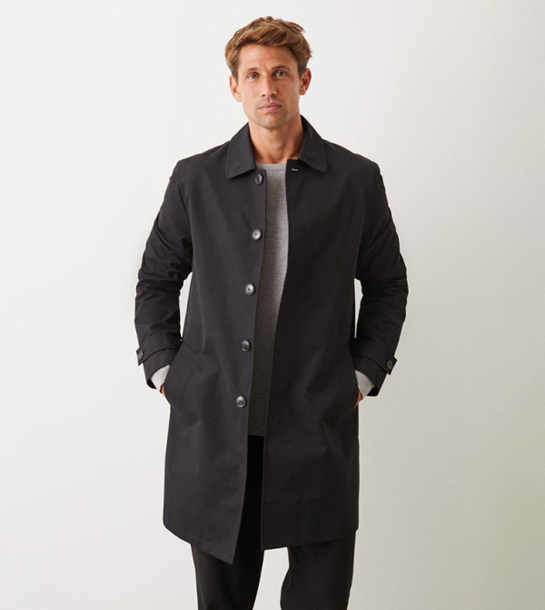 Solid Long Sleeves Overcoat