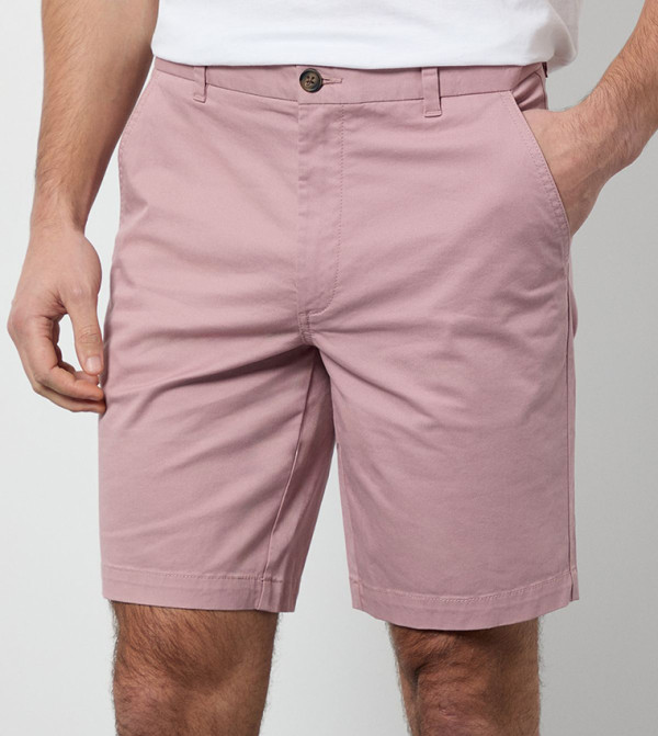 Classic Mid Rise Chino Shorts