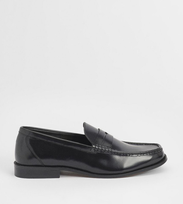 Leather Penny Loafers