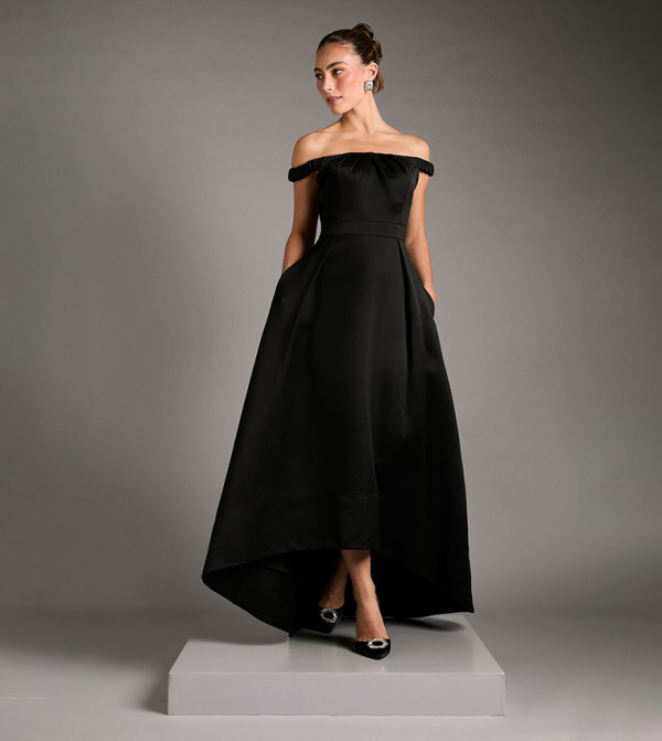 Bardot Hi Low Hem Maxi Dress