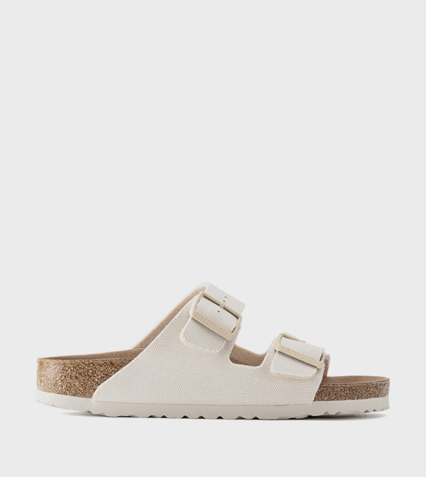 Arizona Rivet Logo-Vegan Canvas Eggshell