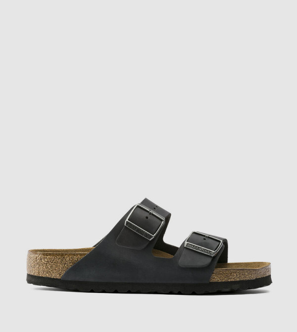 Arizona Soft Footbed Oiled Nubuck Leather Black
