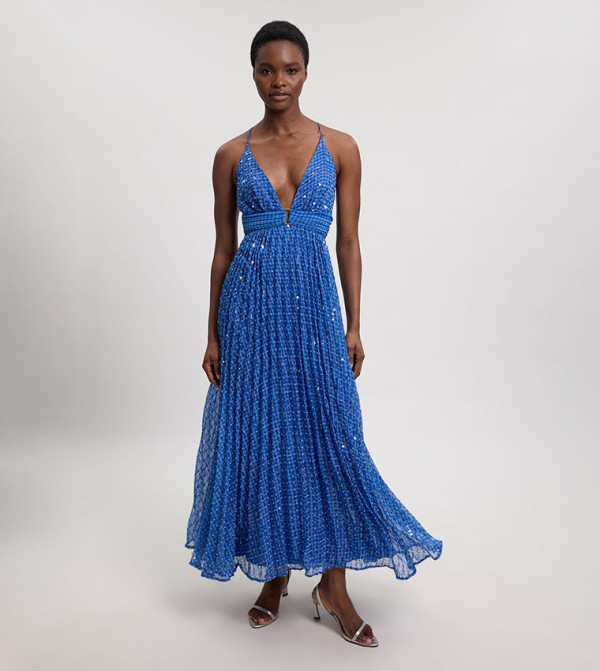 Beaded Embellished Maxi Dress