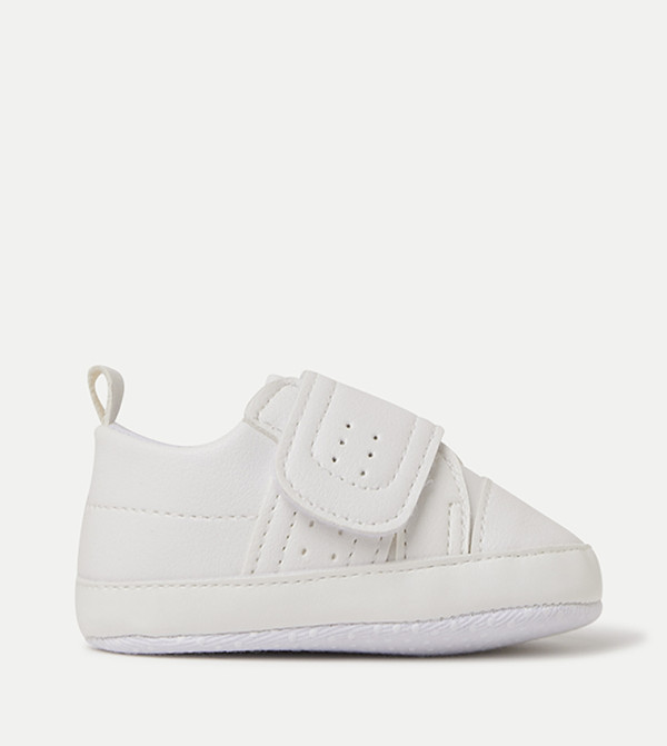 Perforated Velcro Strap Booties