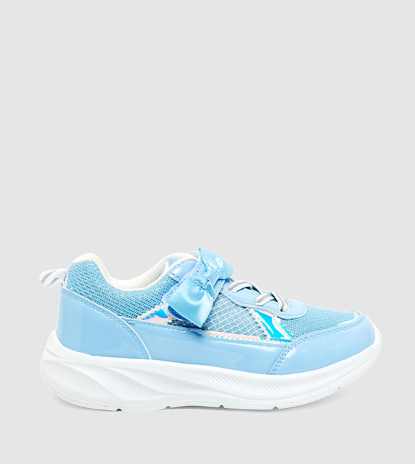 Bow Detail Velcro Closure Casual Shoes