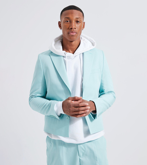 Solid Long Sleeves Blazer