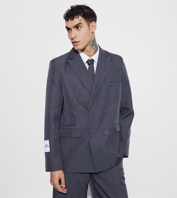 Double Breasted Oversized Blazer