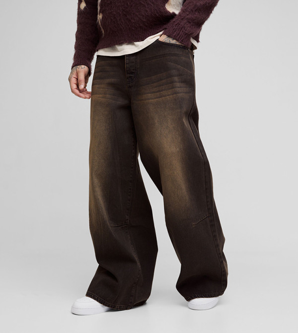 Tall Adjustable Waist Extreme Baggy Fit Jeans