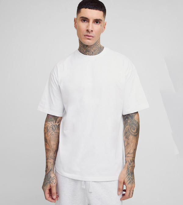Tall Solid Oversized T-Shirt