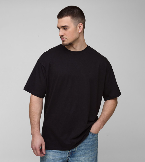 Tall Oversized Solid T-Shirt