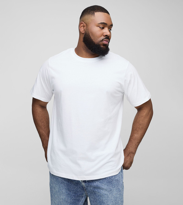 Solid Short Sleeves Oversized T-Shirt