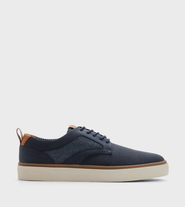 BOLDYN Solid Lace-Up Sneakers