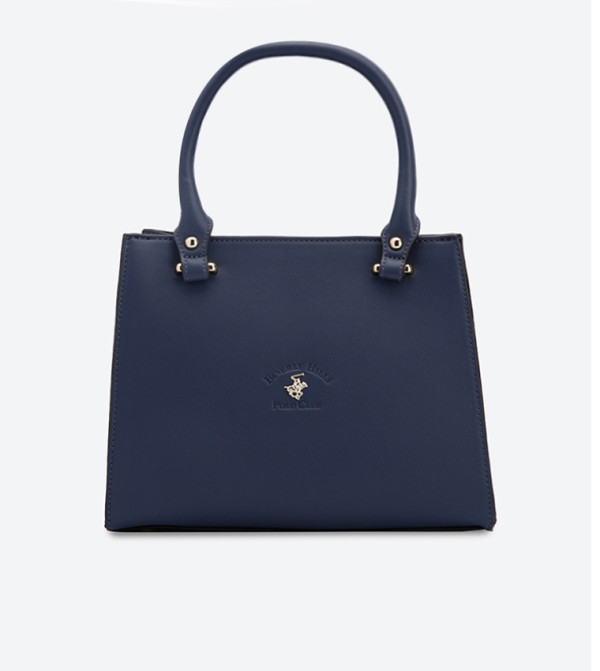 Top Zip Satchel Bag - Blue BP BH1450