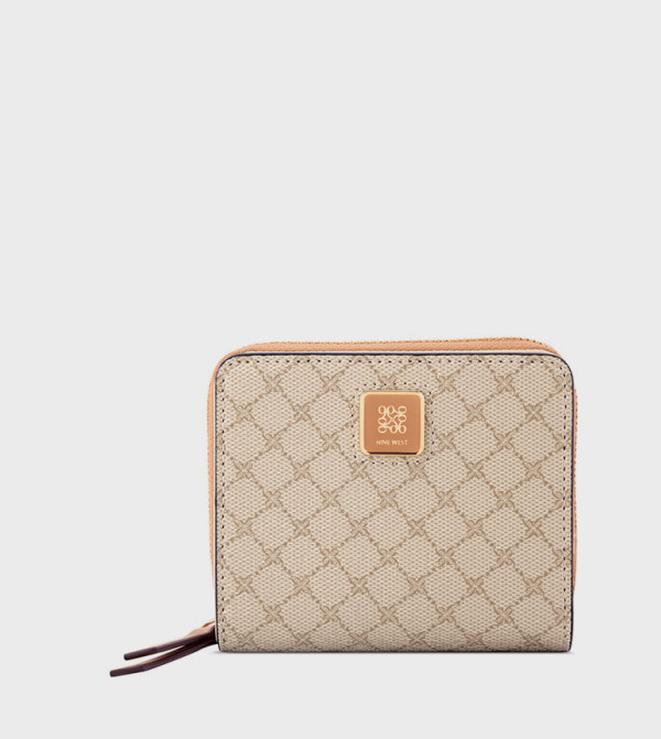 Monogram Patterned Mini Wallet