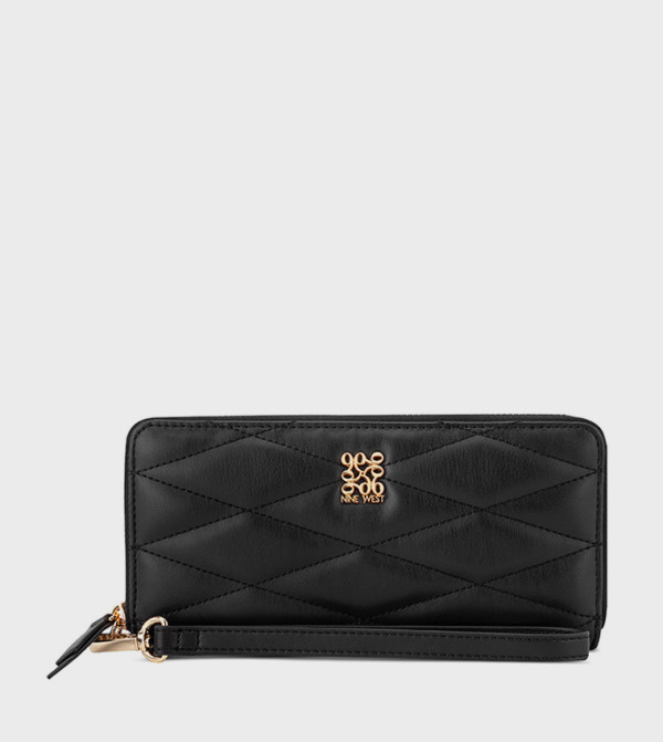 Quilted Zippered Wallet
