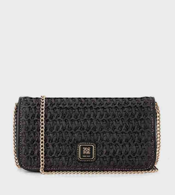 شنطة كروس بودي نسائية بنقشة مونوغرام 