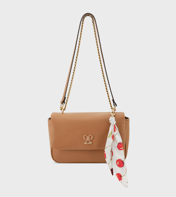 Textured Convertible Crossbody Bag