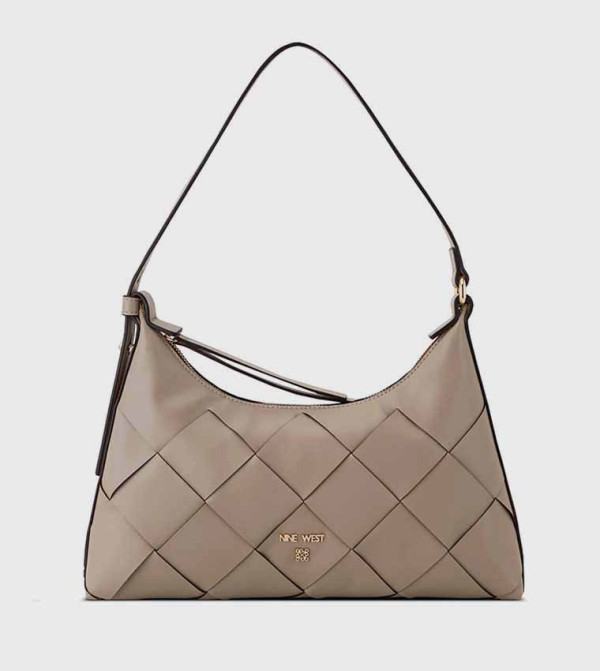 Textured Shoulder Bag