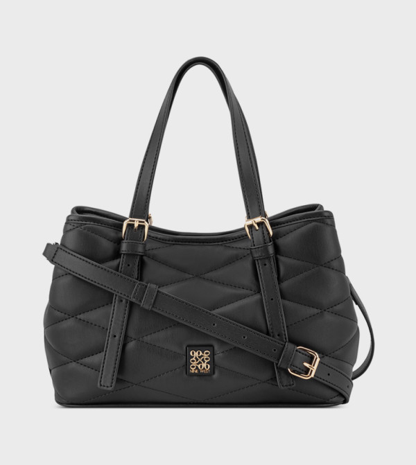 Quilted Satchel Bag