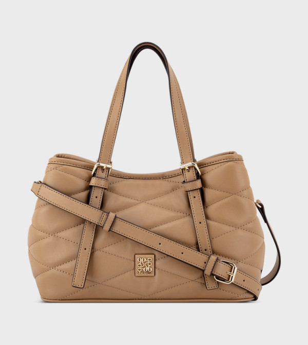 Quilted Satchel Bag