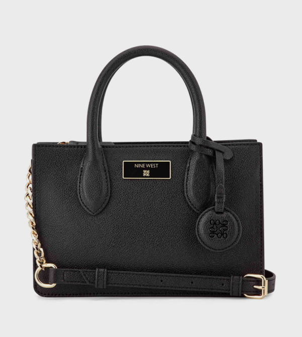 Textured Satchel Bag